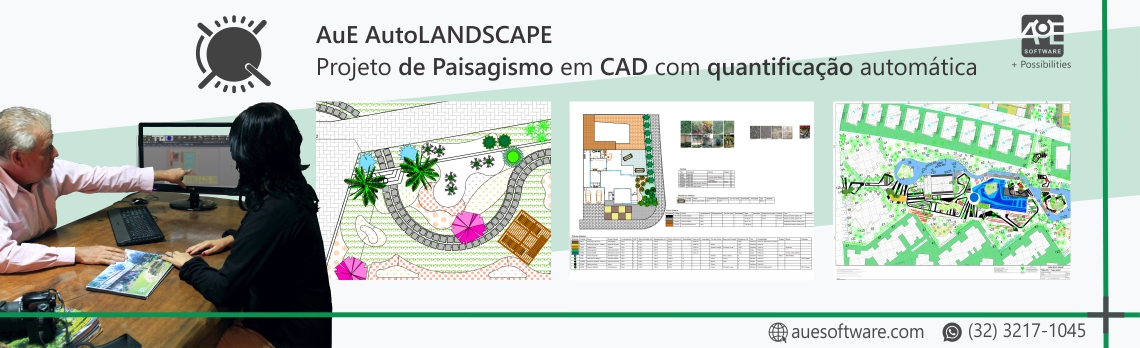 O AutoLANDSCAPE® é um programa de computador para projeto de paisagismo e arborização plug-in do AutoCAD® e IntelliCAD® (Ver compatibilidade na FAQ). Automatiza processos, organiza o escritório e gera um ganho expressivo de produtividade para a equipe.