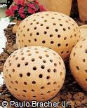 Bolas decorativas de argila