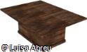 (MA.MA6) Mesa de madeira 6 lugares